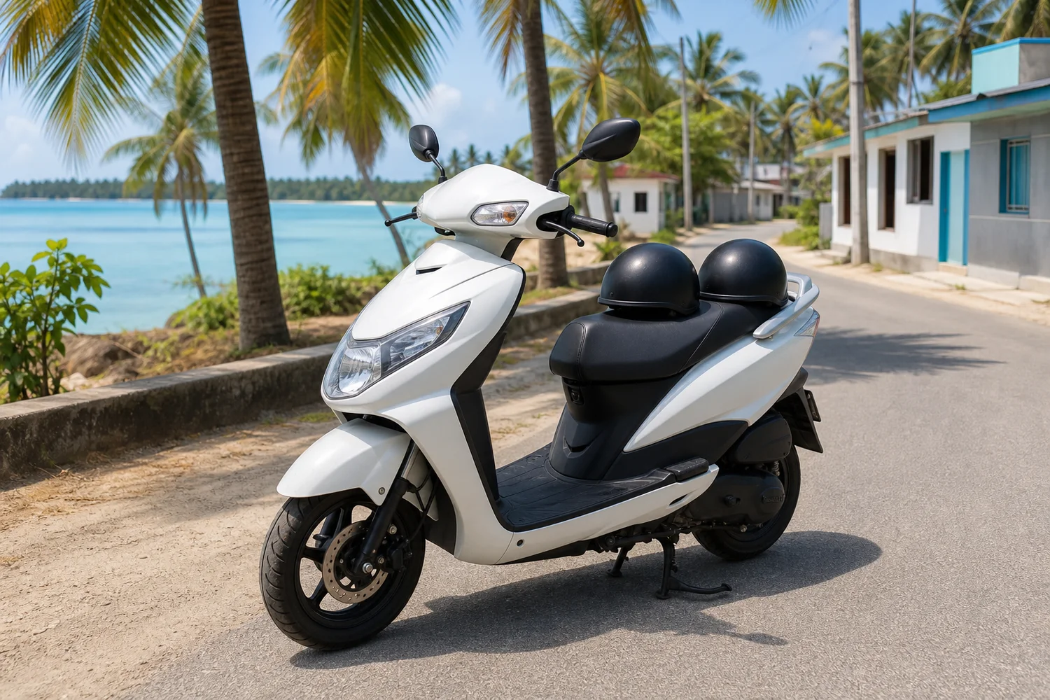 Kavaratti Two-Wheeler Hire — vehicle island scooter