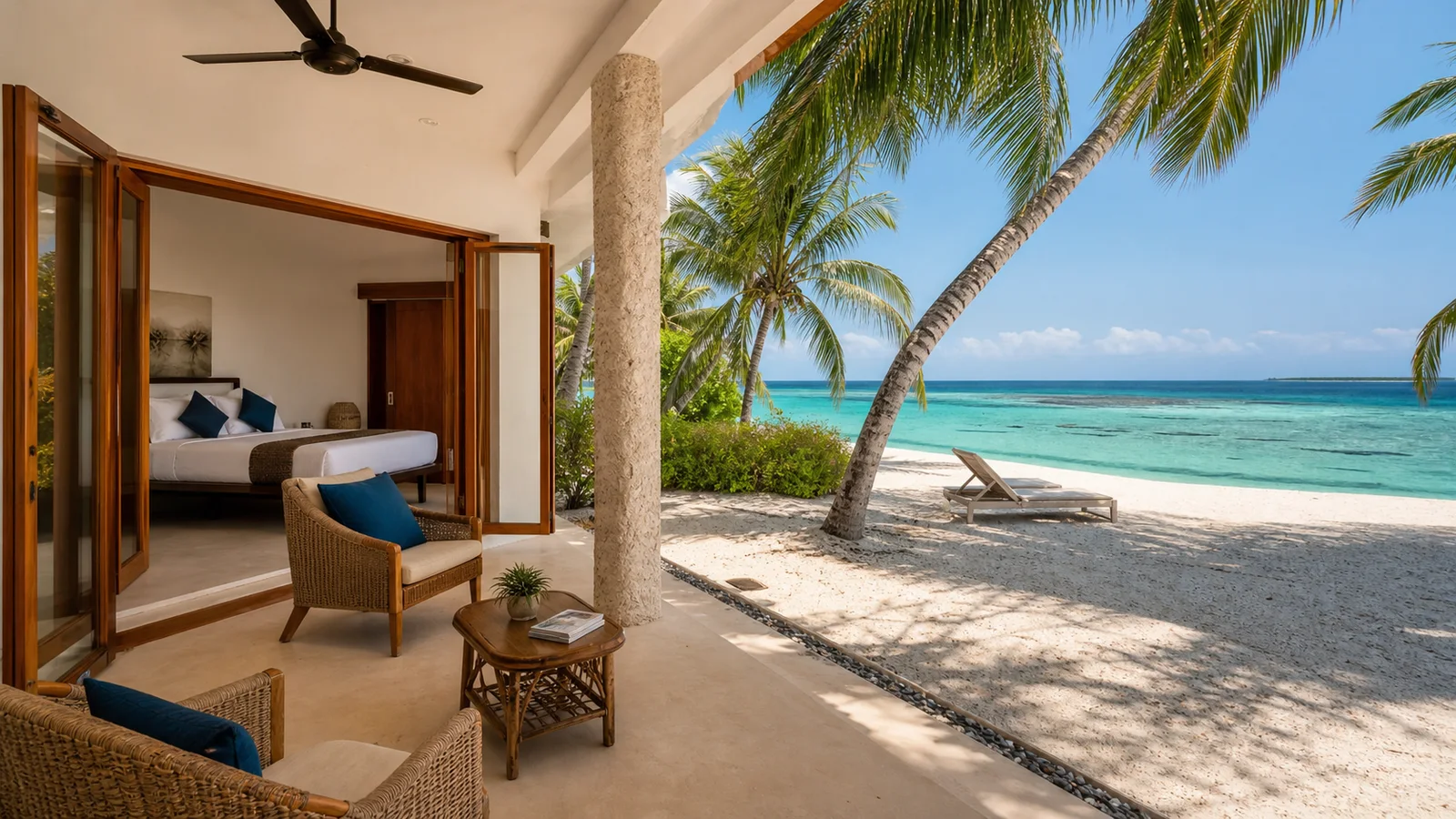 Minicoy Lagoon House — stay beach villa